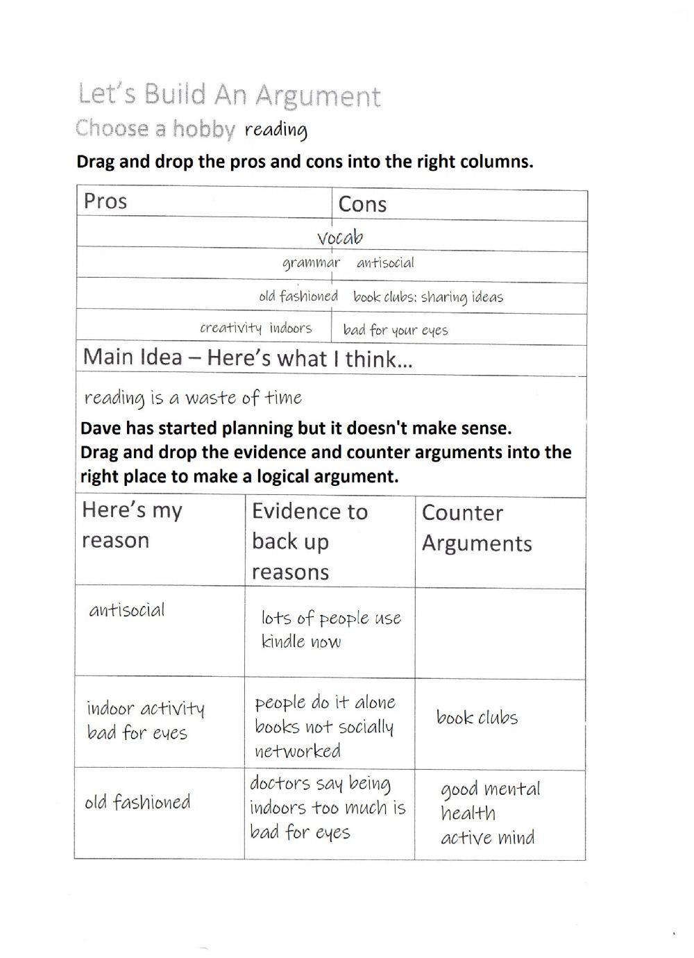 49904 | argument | catherine land | LiveWorksheets