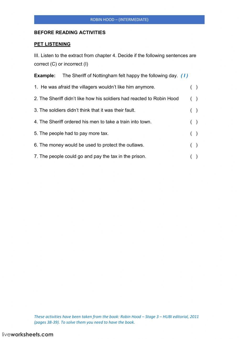 Robin Hood (Chapter 3) Robin Hood (Chapter 3)