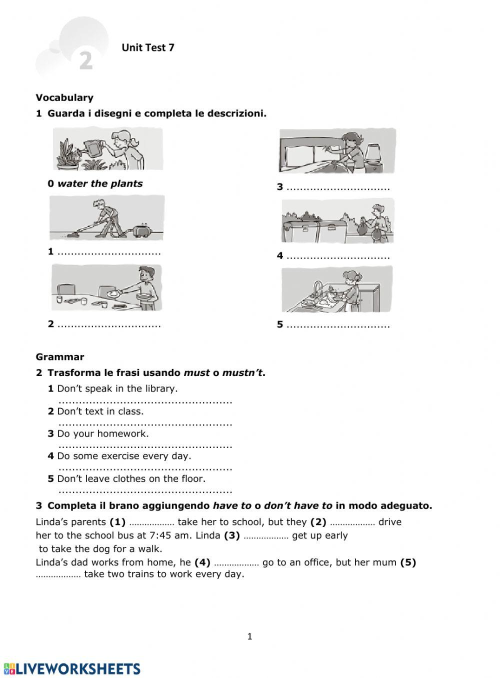 Modal verbs Must - Have to