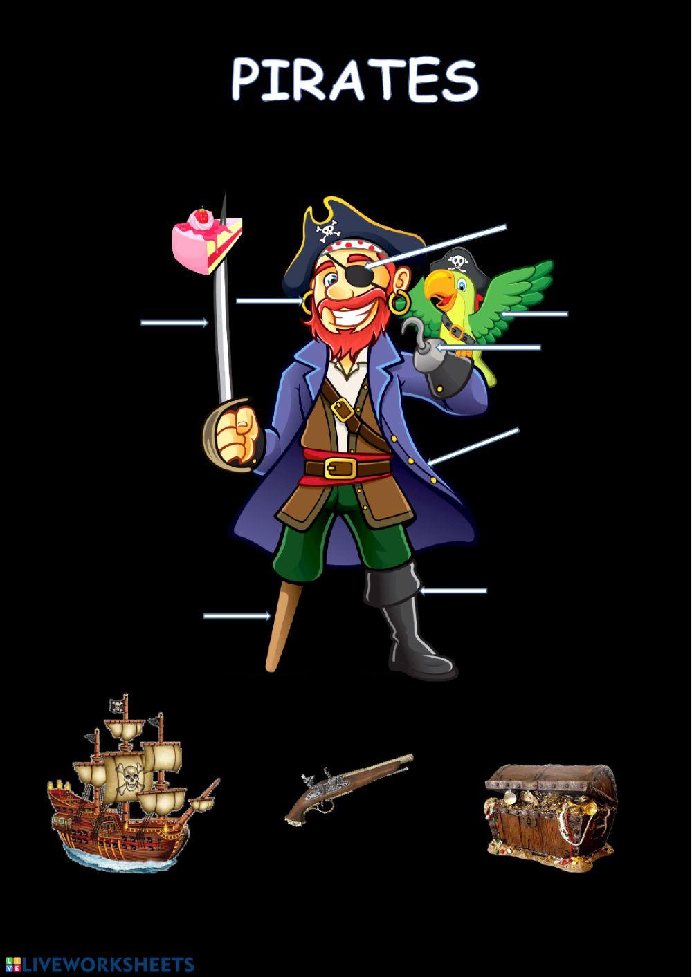 Pirates - vocabulary