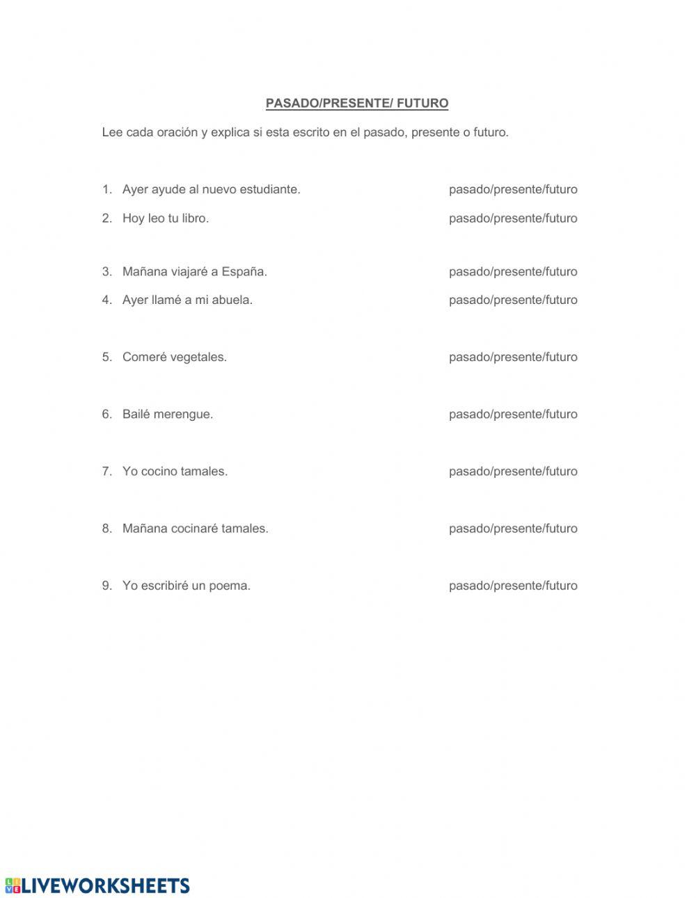 Presente-Pasado-Futuro