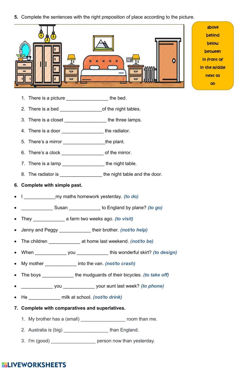 Grammar review Grammar review