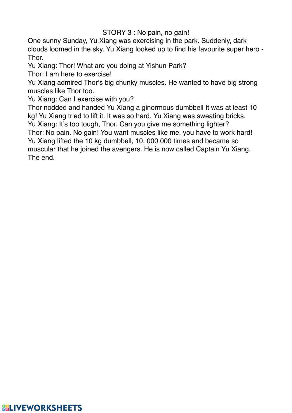 Idiom challenge (Week 12)