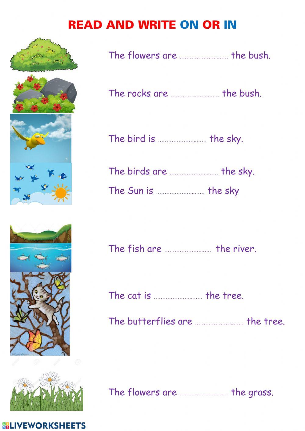 Our world 1 unit 2 my world 5 online exercise for live worksheets