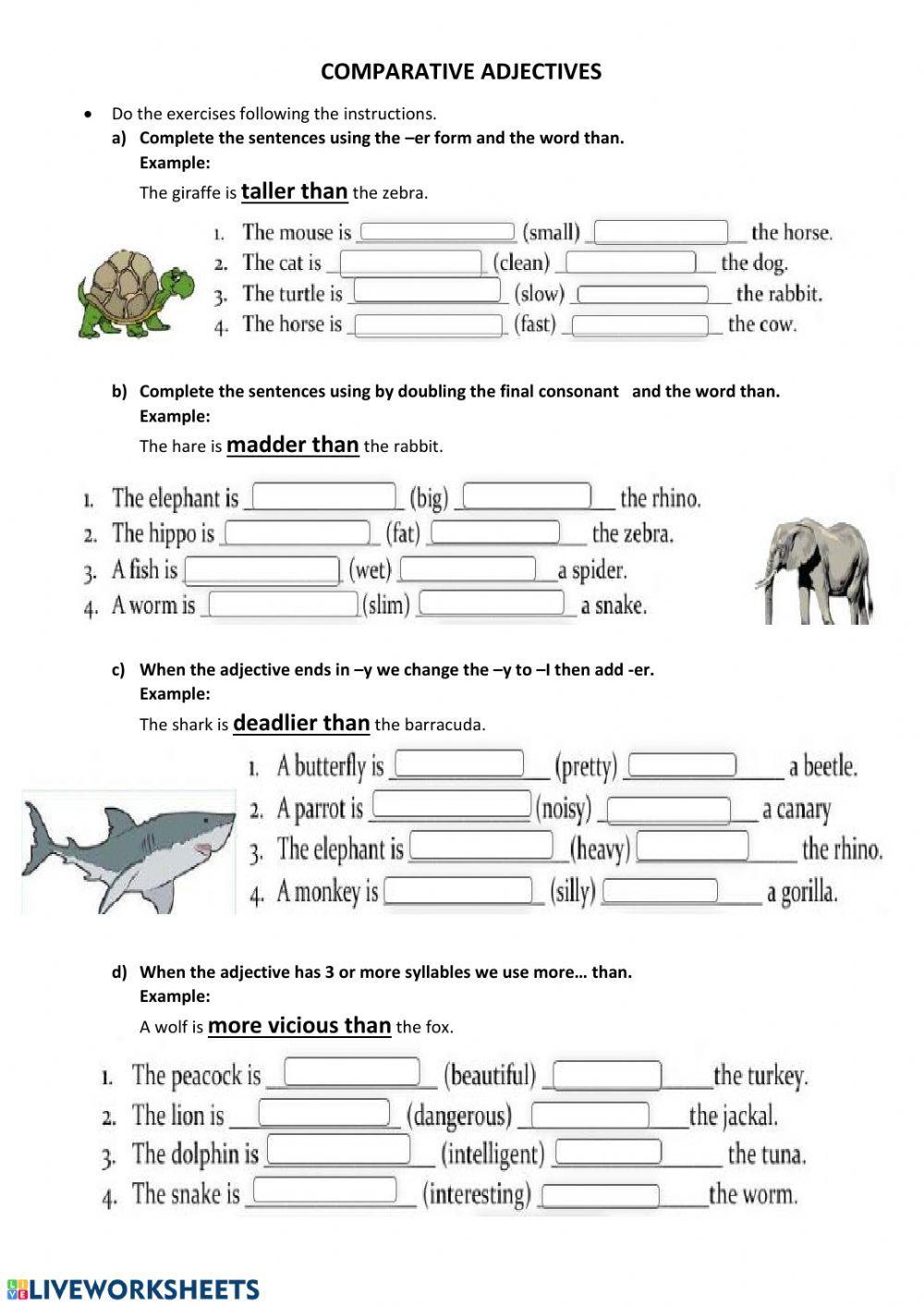 Comparisons упражнения. Степени сравнения прилагательных в английском языке Worksheets. Степени сравнения прилагательных Worksheets. Степени сравнения прилагательных для детей Worksheets. Сравнение прилагательных Worksheet.