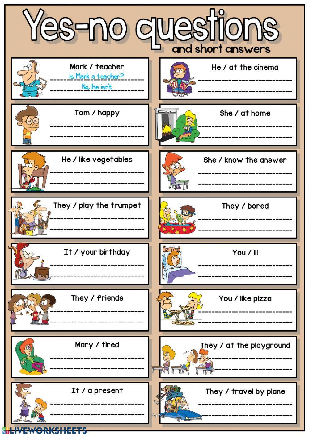 Wordwall question words for kids