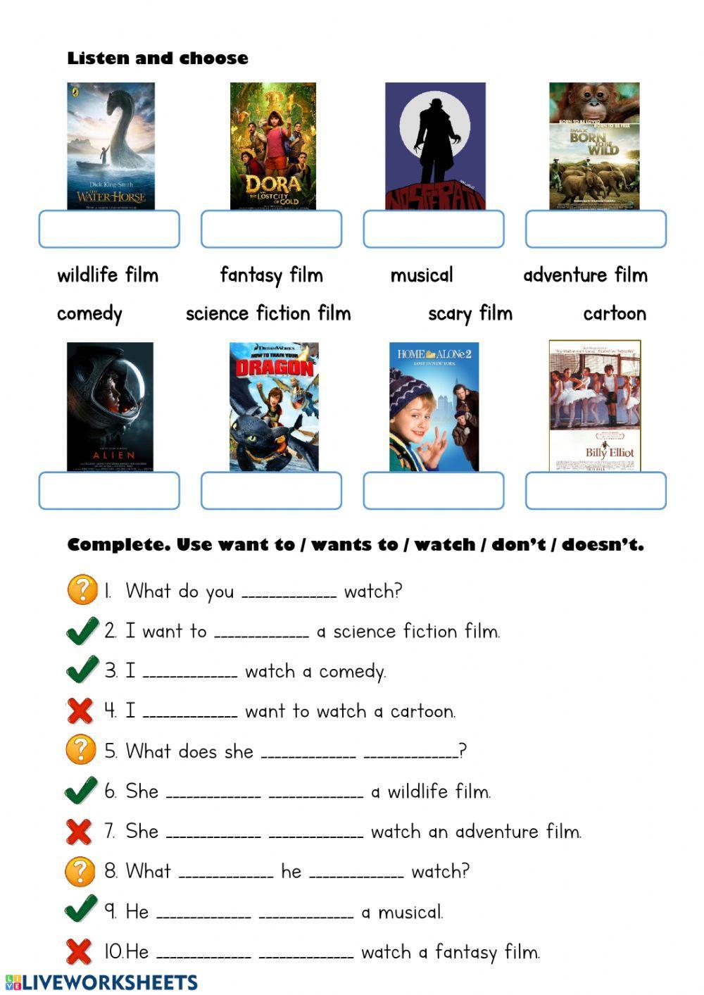 Types of films-1