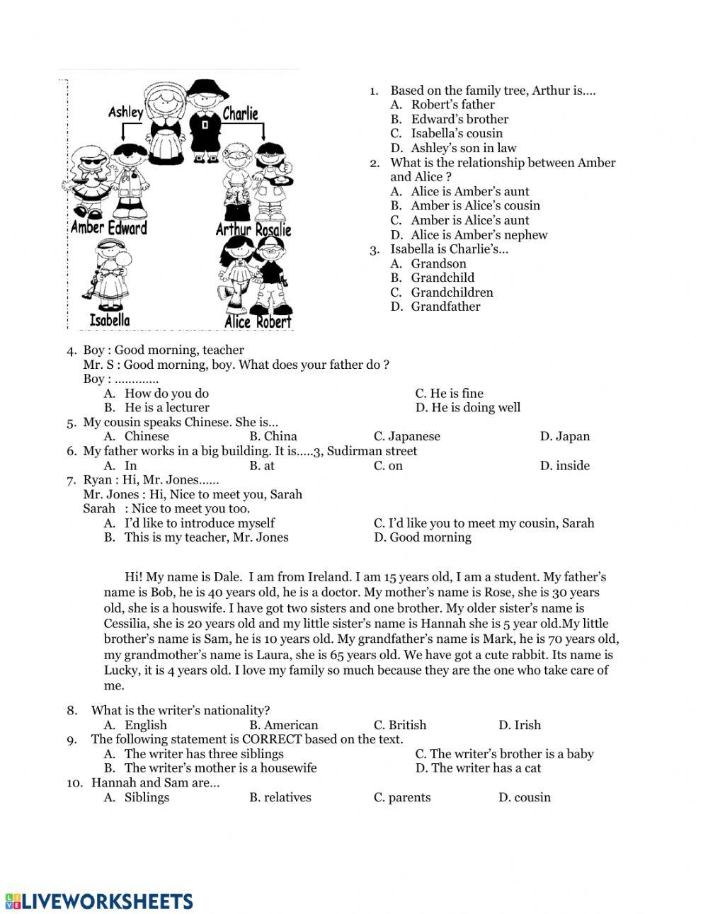 Introducing Self and Others