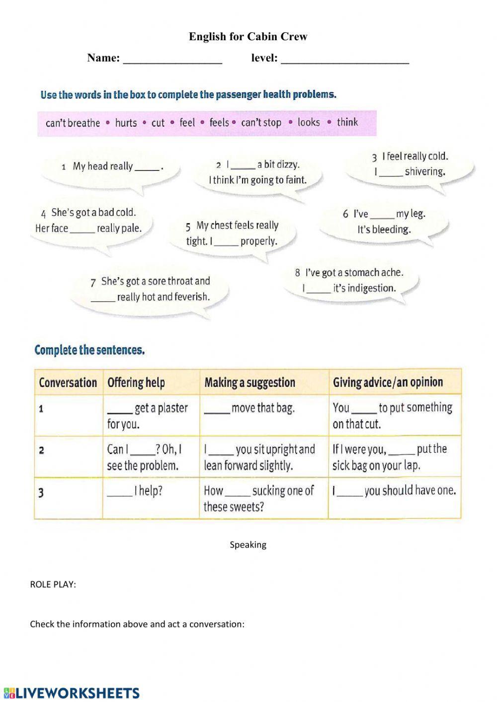 Aeronautics conversation