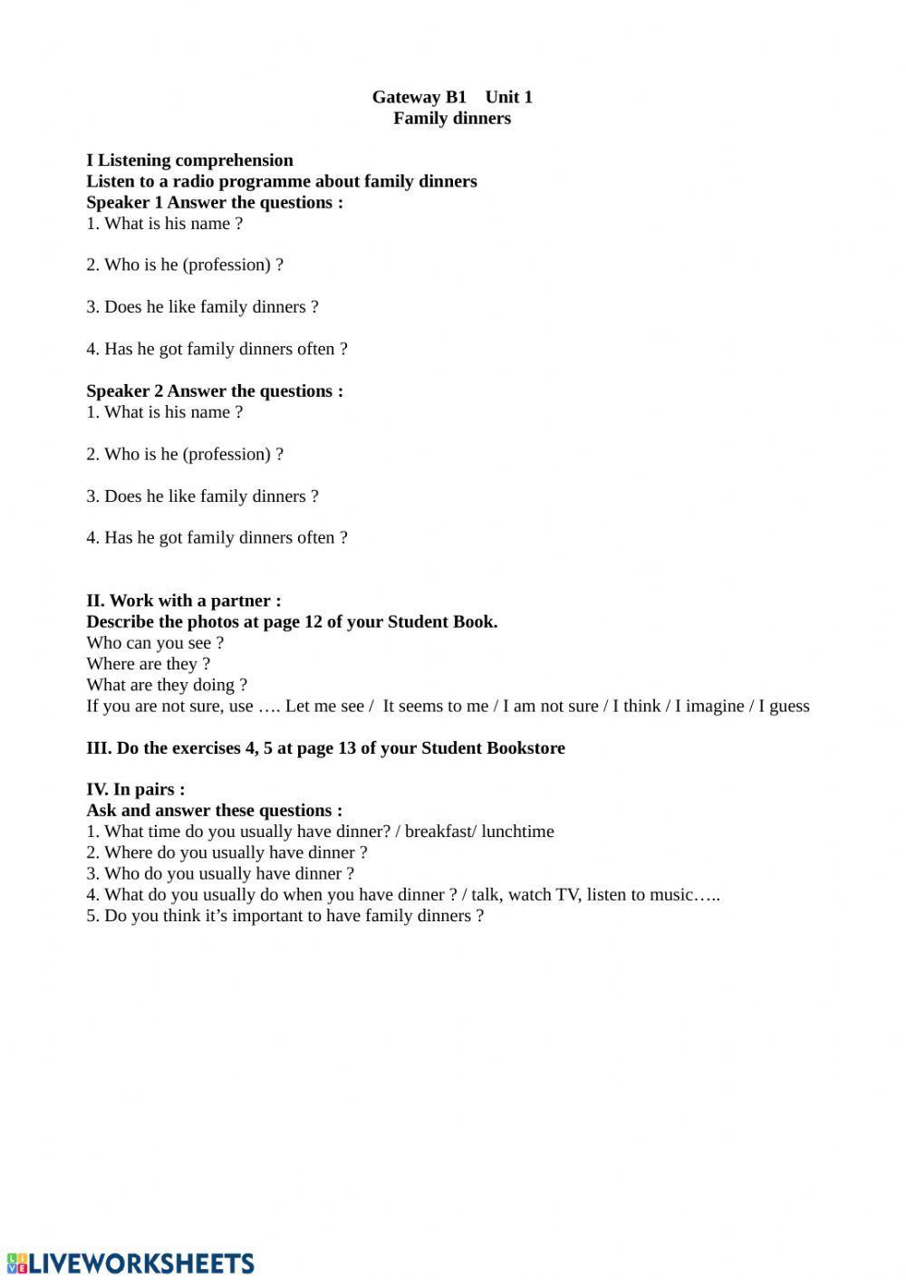 family-dinners-worksheet-live-worksheets