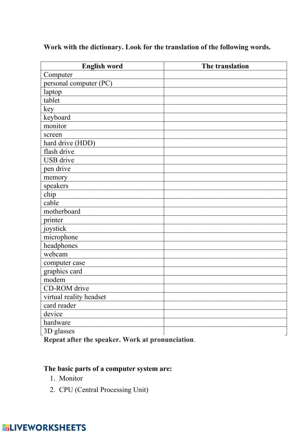 Computer architecture
