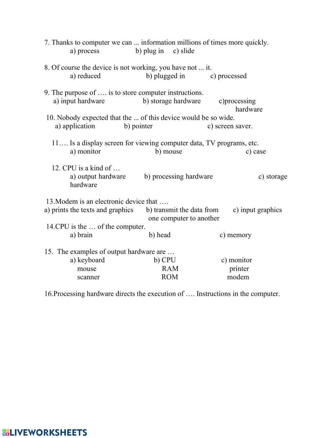 Computer architecture
