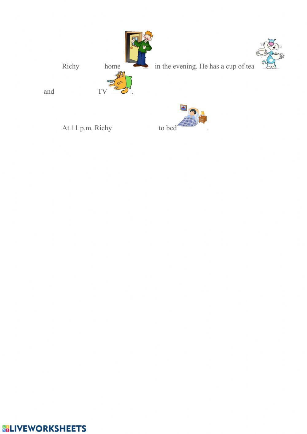 Richy the Cat's Day Off