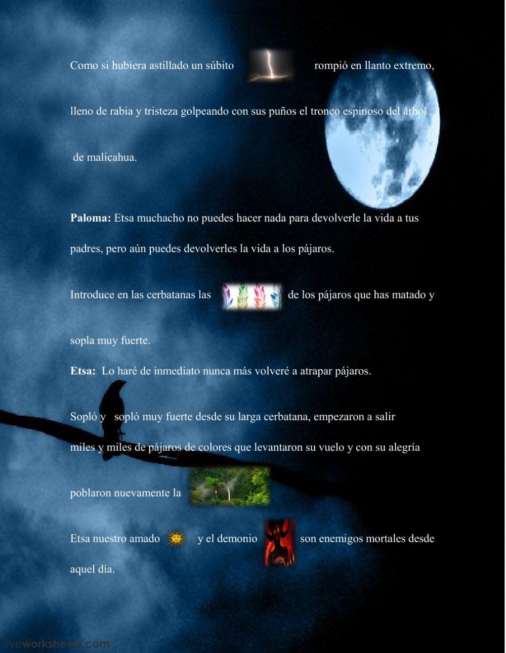 Mito de Etsa e iwia( Adaptacion Curricular)