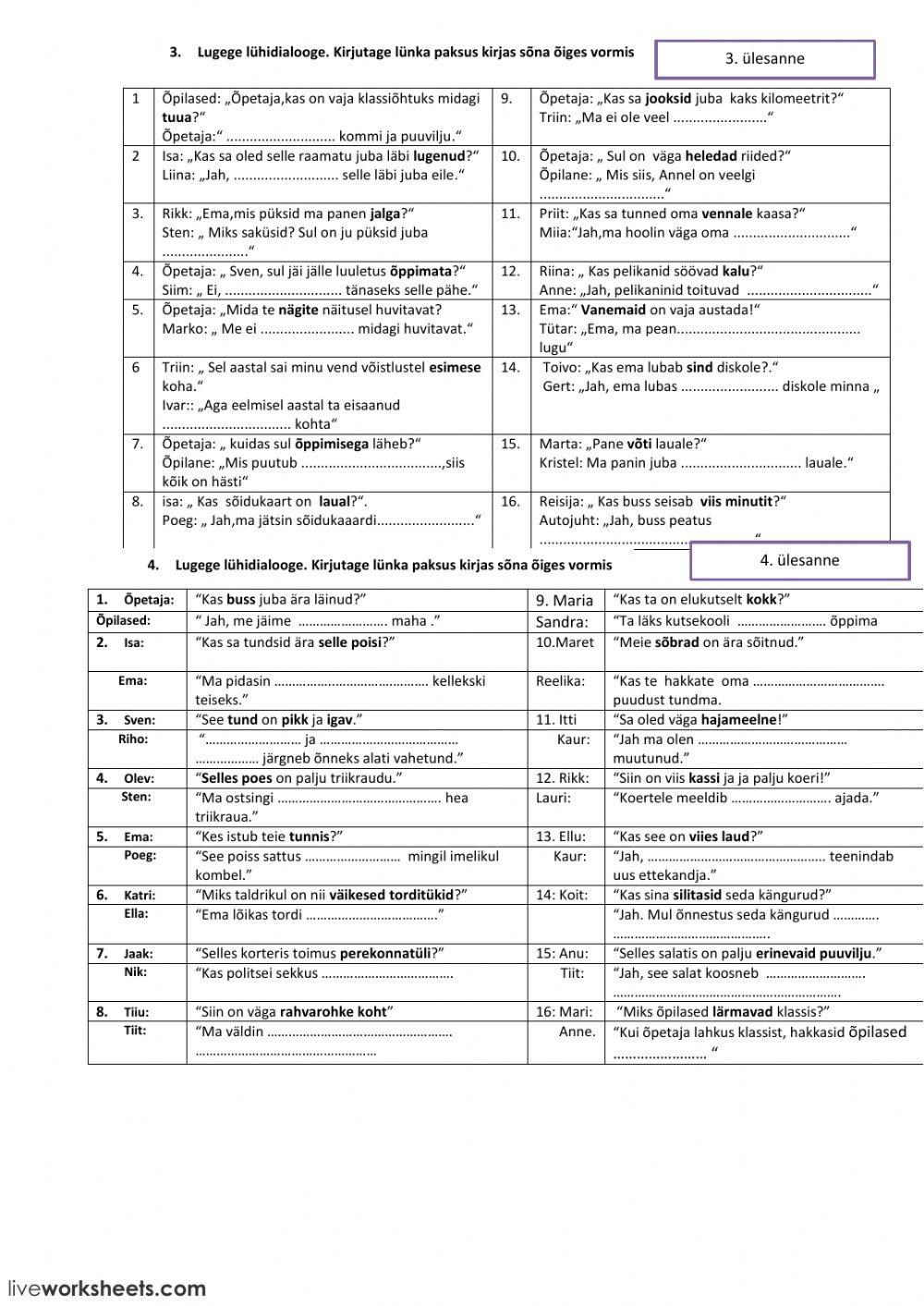 9.kl grammatika 2.osa