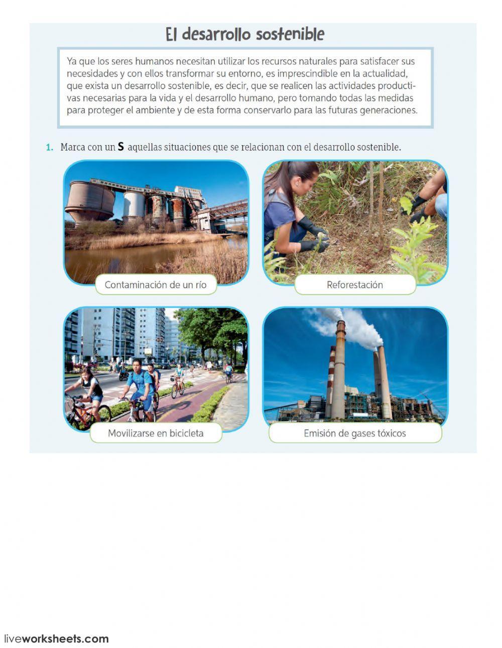 Desarrollo sostenible