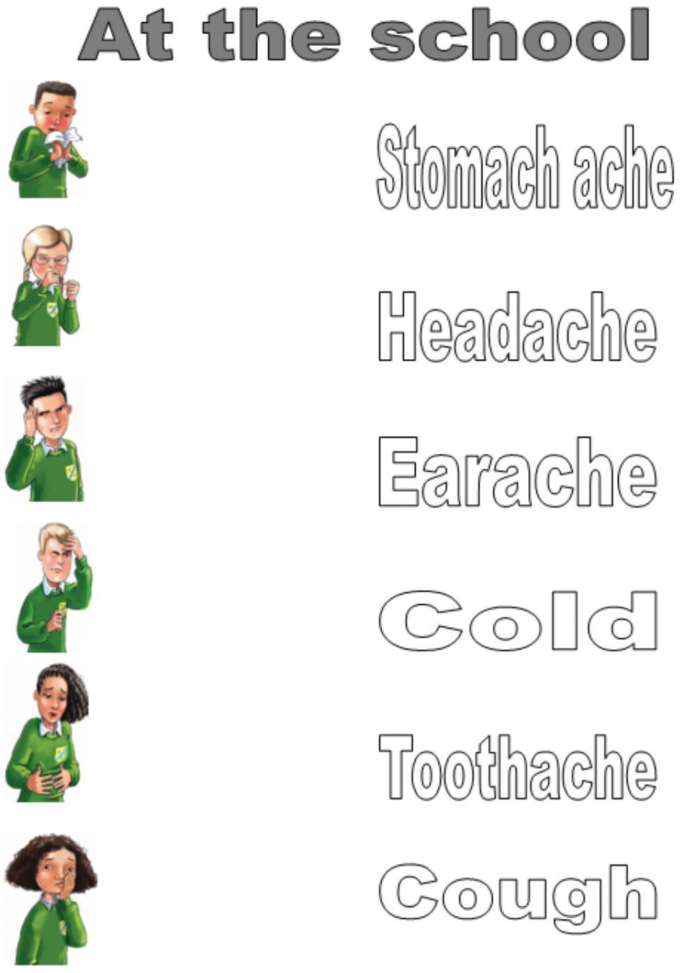 At the school. What's the matter?