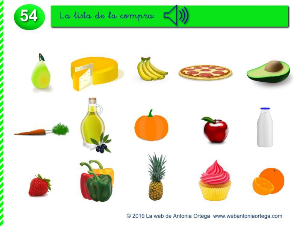 La lista de la compra