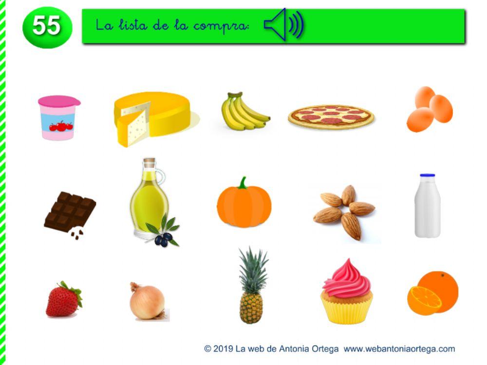 La lista de la compra