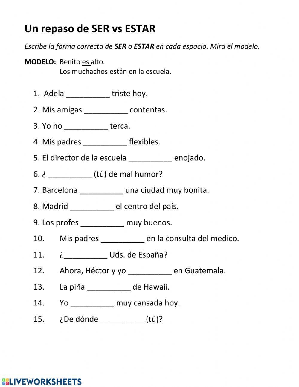 ser-vs-estar-worksheet-live-worksheets