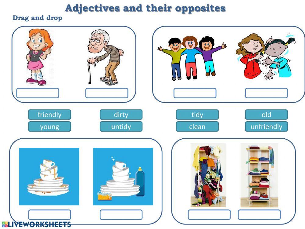 Adjectives and opposites