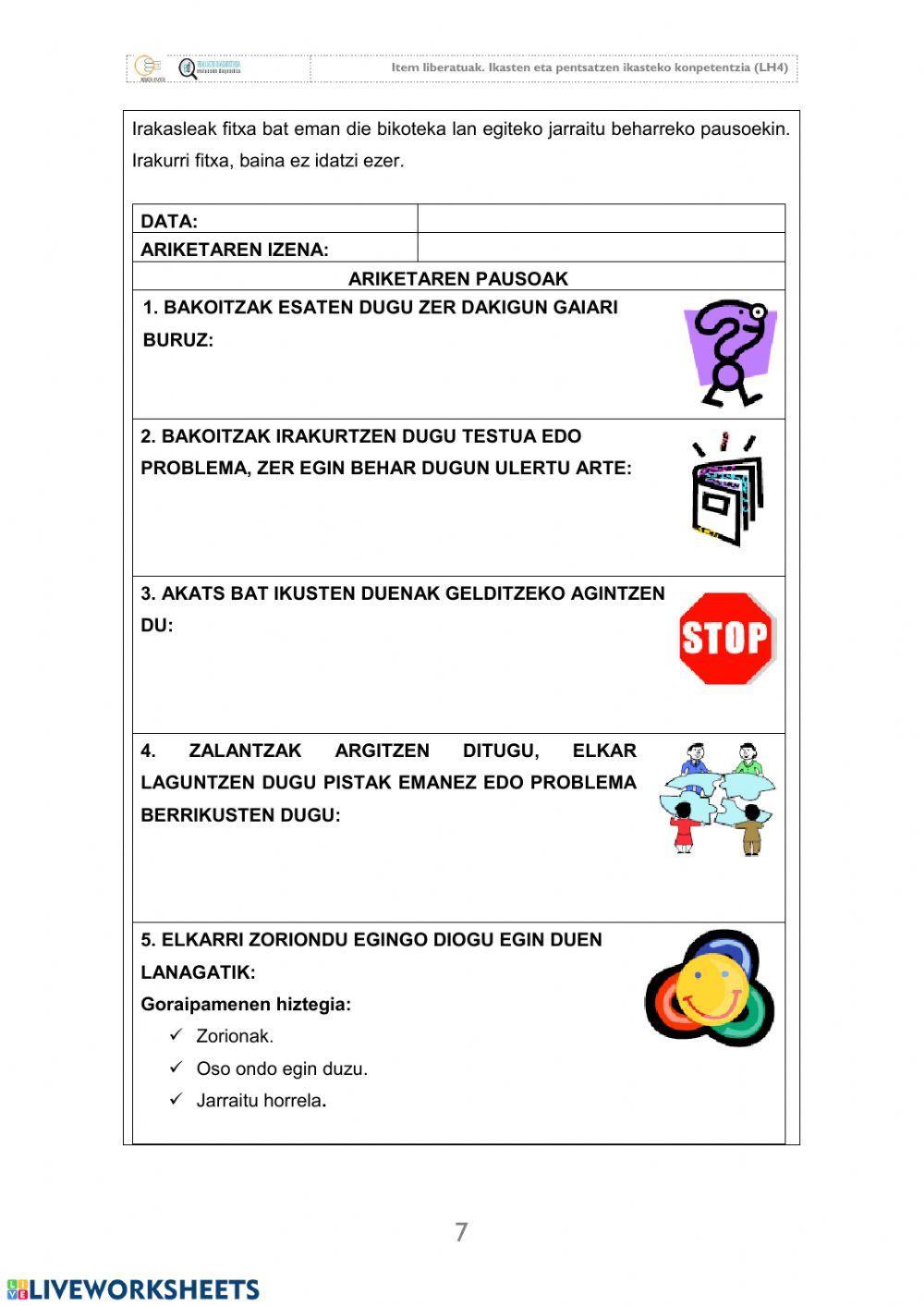 4.maila:IKASTEN IKASI