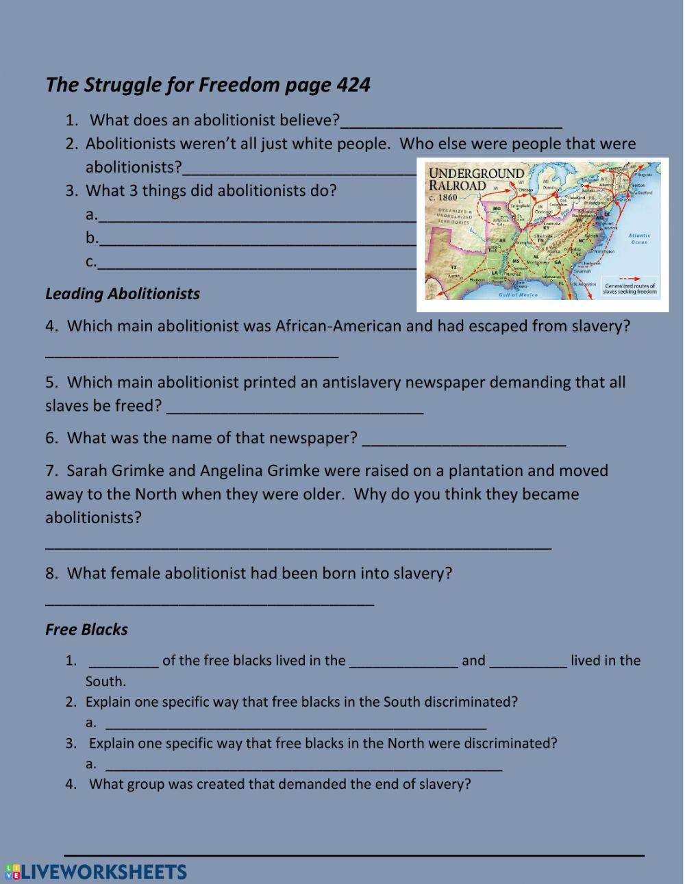 The Underground Railroad