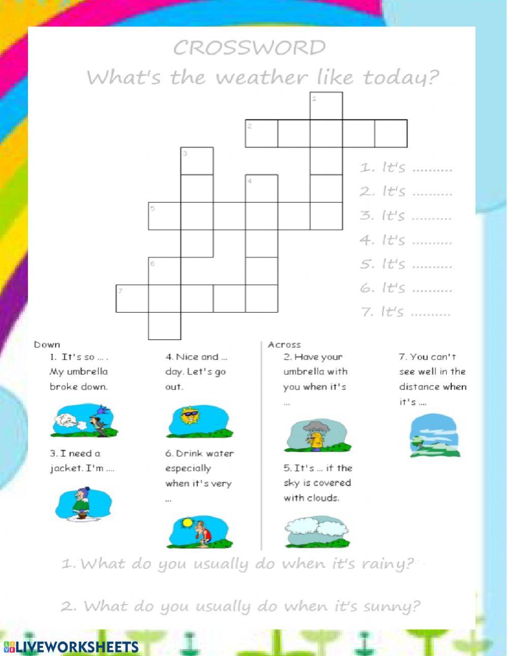 What's the weather like today?