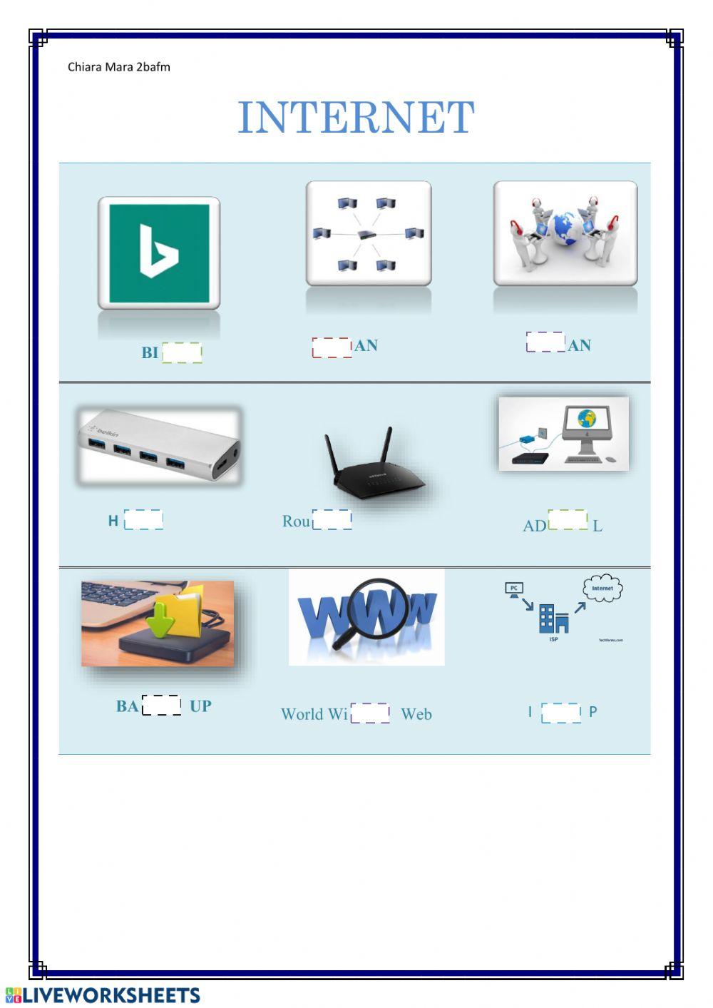 Completamento Internet