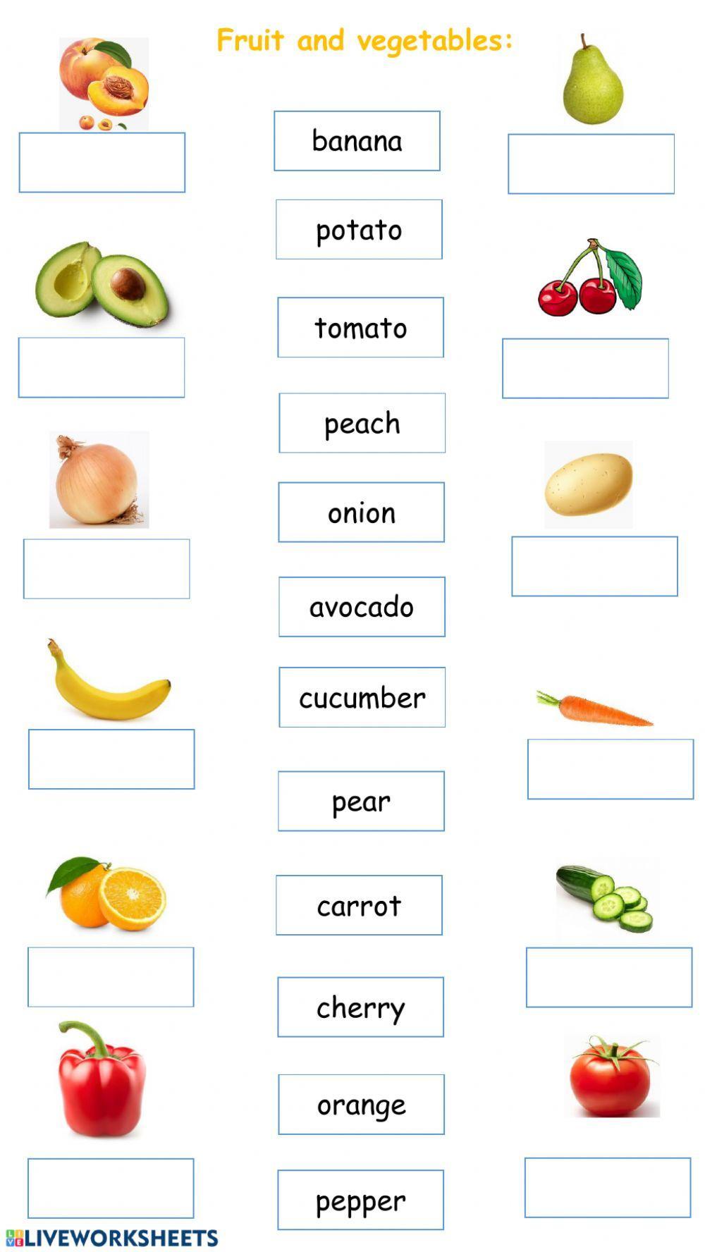 Food and drinks- drag and drop