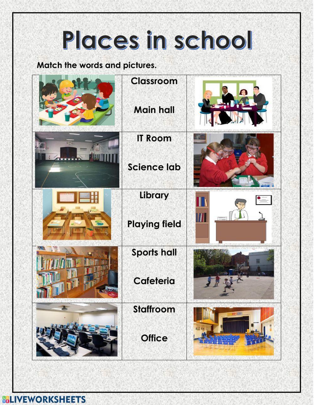 vocabulary-places-in-school-worksheet-live-worksheets
