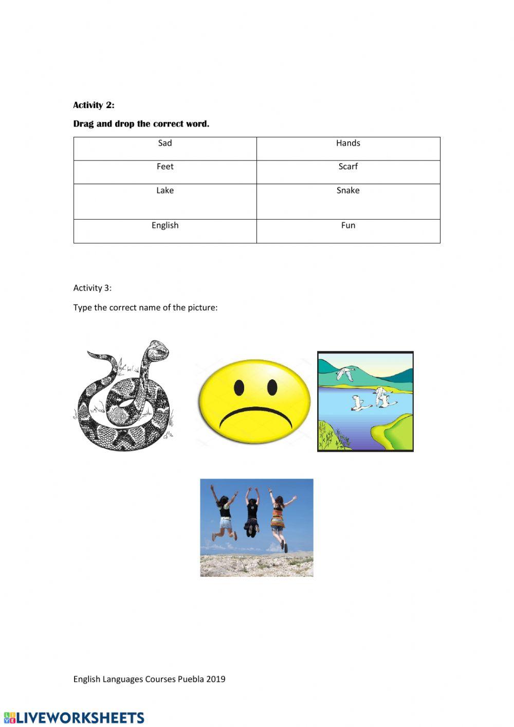 Vocabulary Activity3