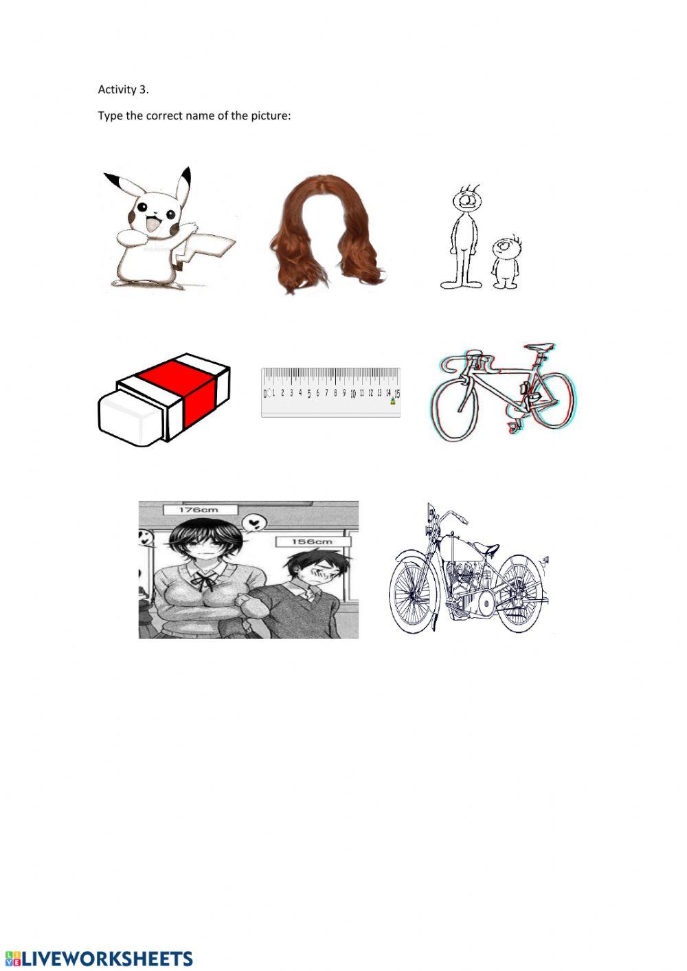 Vocabulary Activities