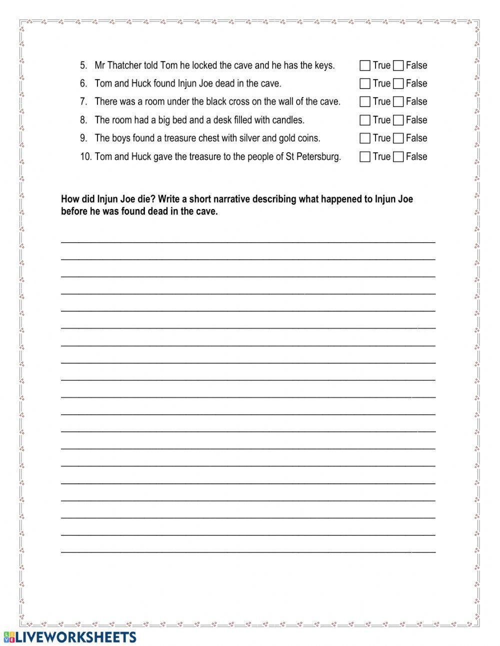 The Adventures of Tom Sawyer Chapter 8 The Adventures of Tom Sawyer Chapter 8
