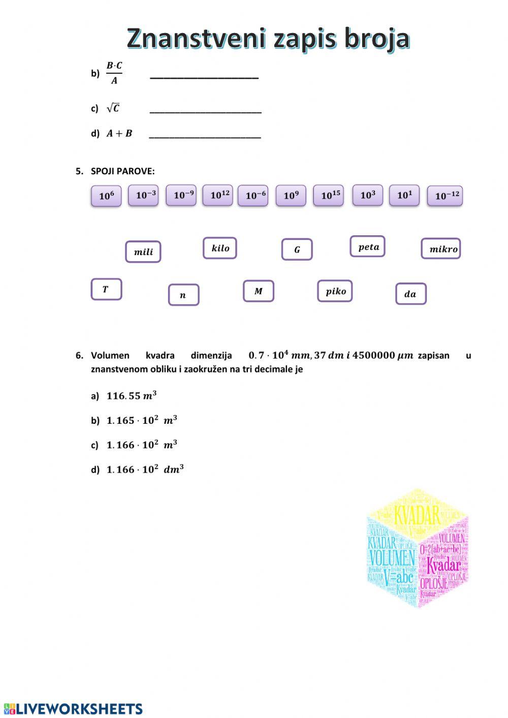 Znanstveni zapis broja