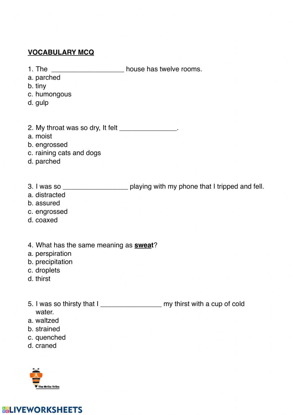 Week 5 English Mastery P1
