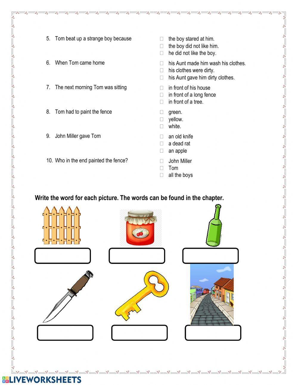 The Adventures of Tom Sawyer Chapter 1 The Adventures of Tom Sawyer Chapter 1