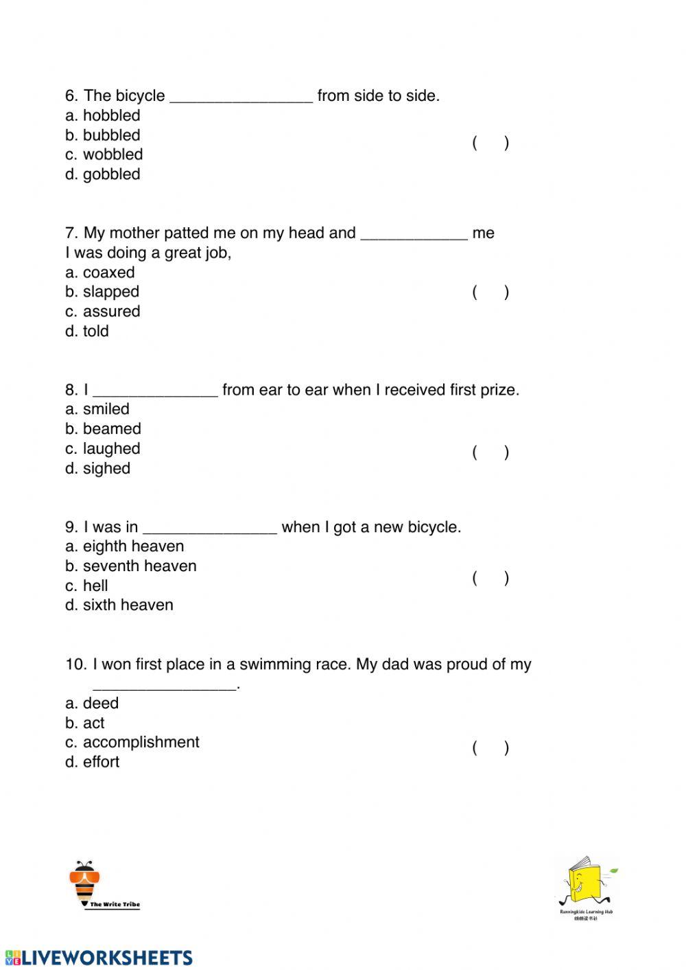 Week 2 English Mastery P1