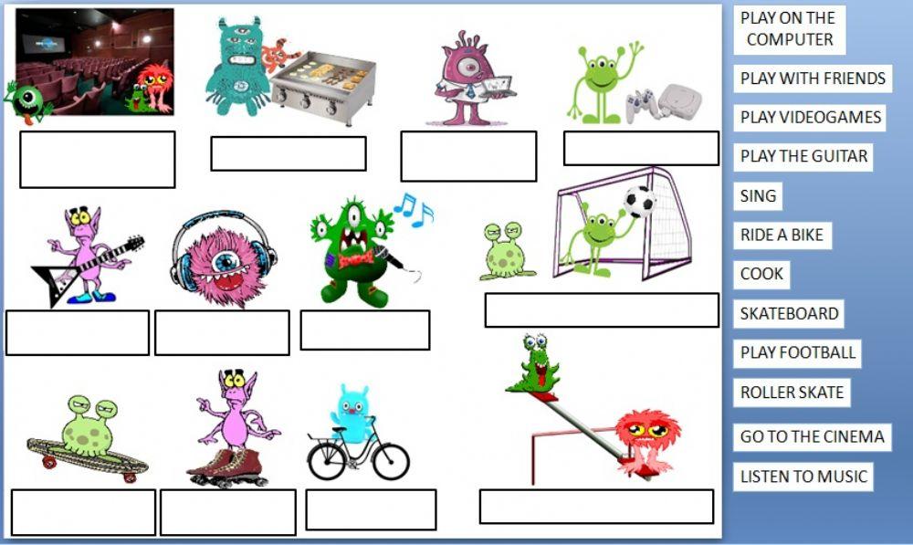 Free time activities