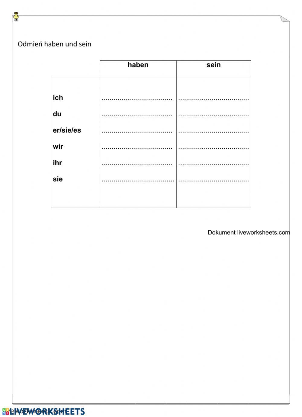 Odmiana czasownika początkujący