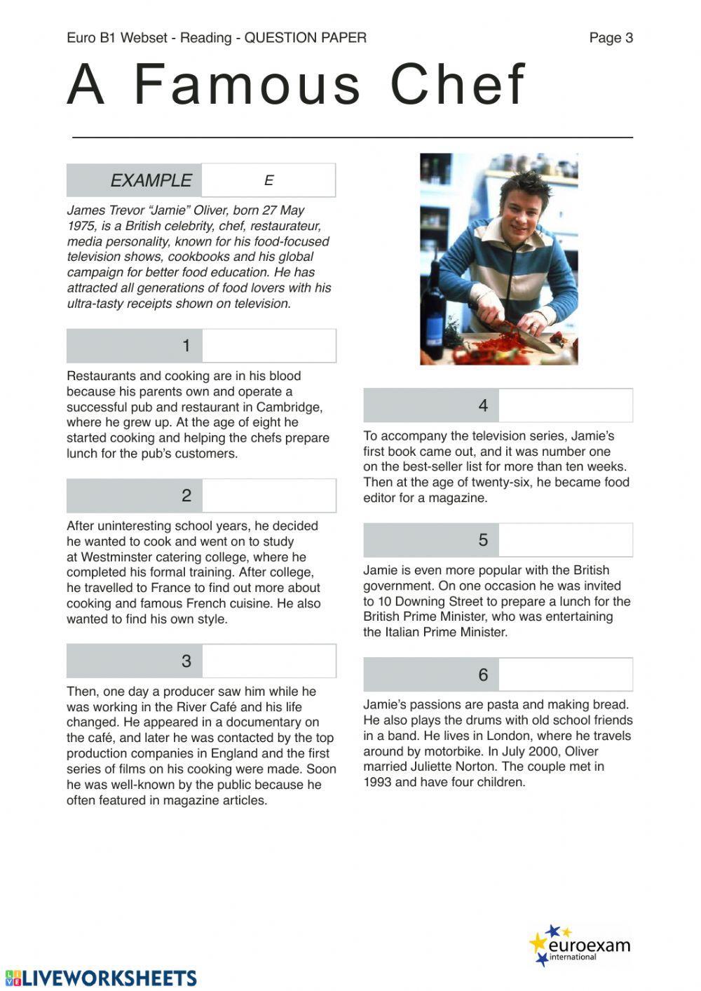 Euroexam sample test