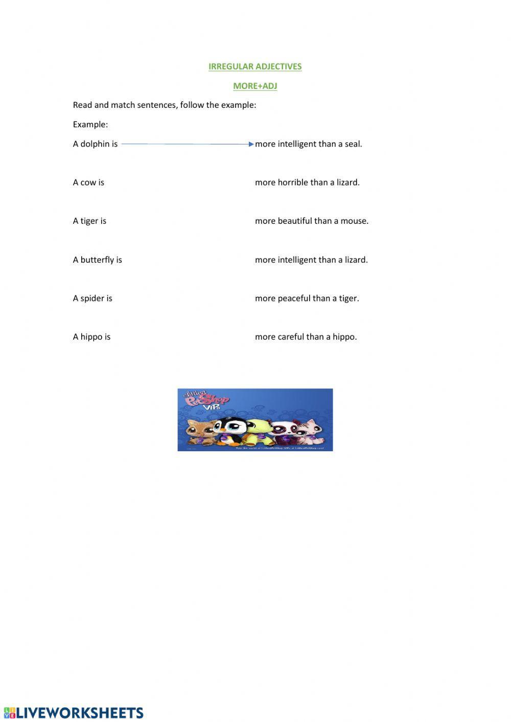 Comparatives Adjectives