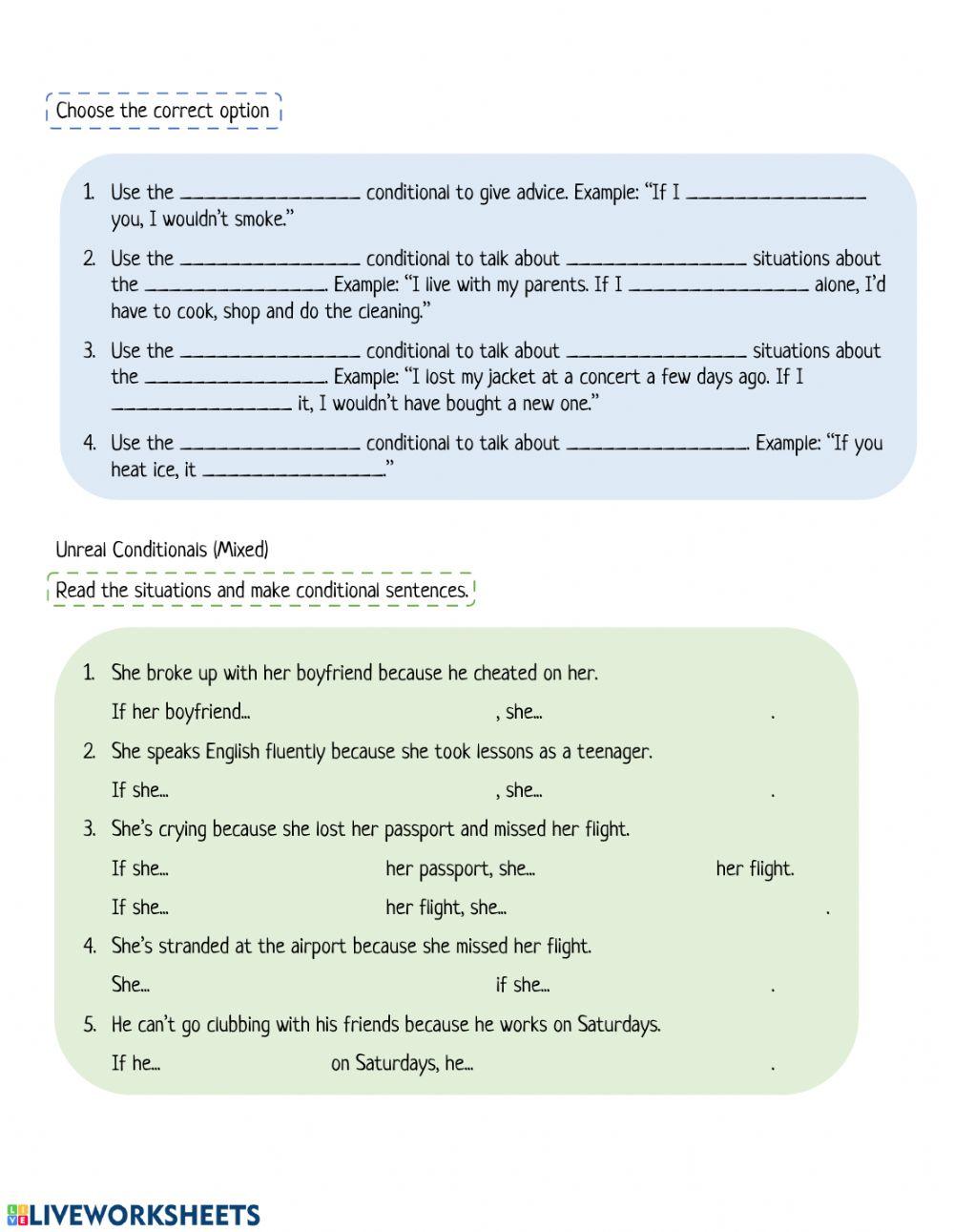 Conditionals