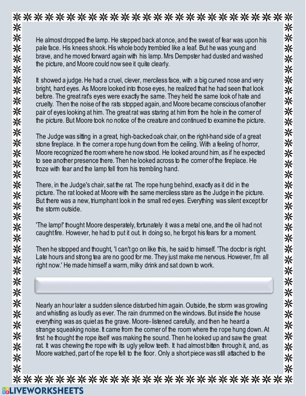 The Judge's House Chapter 6