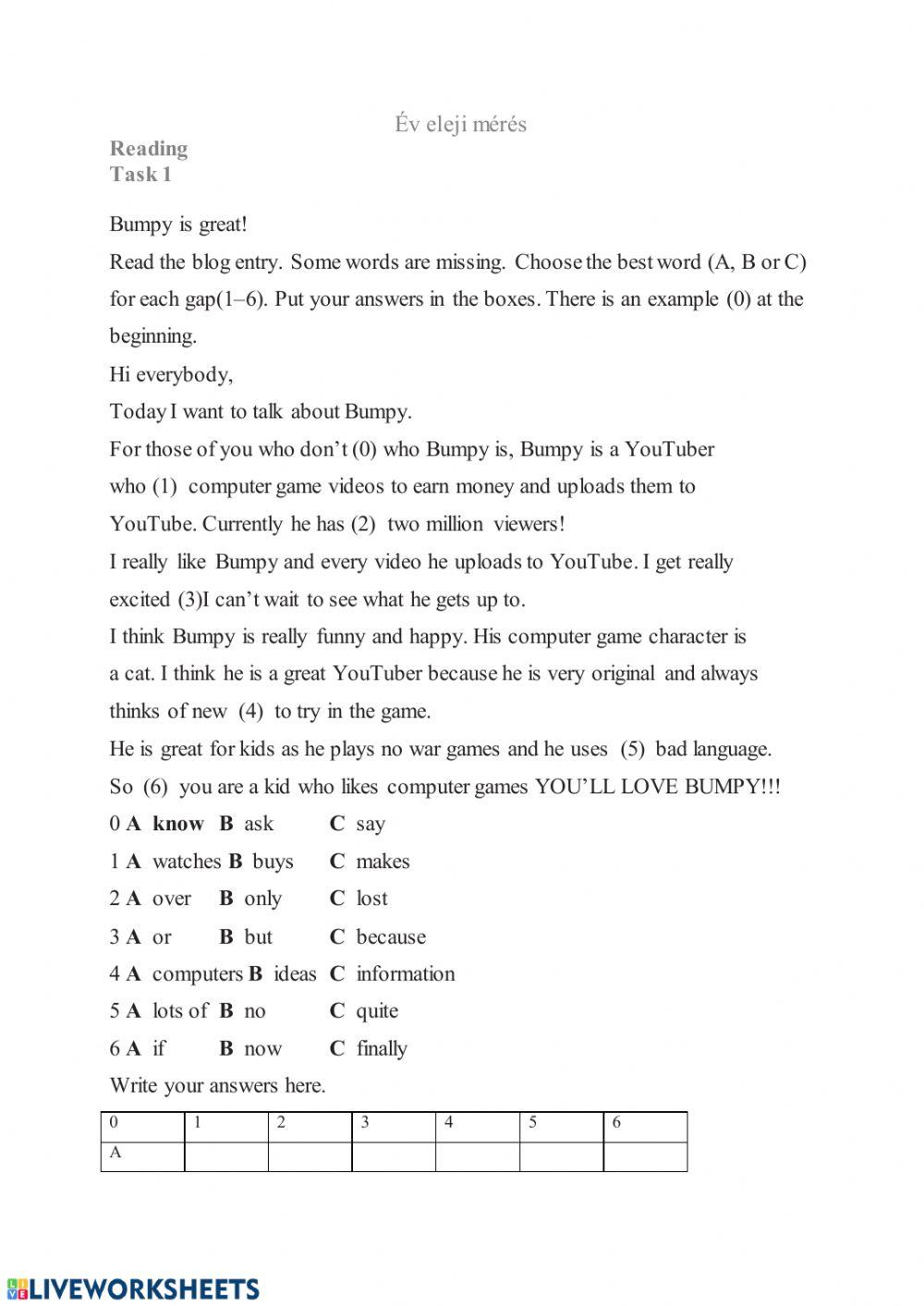 Év eleji mérés 7.