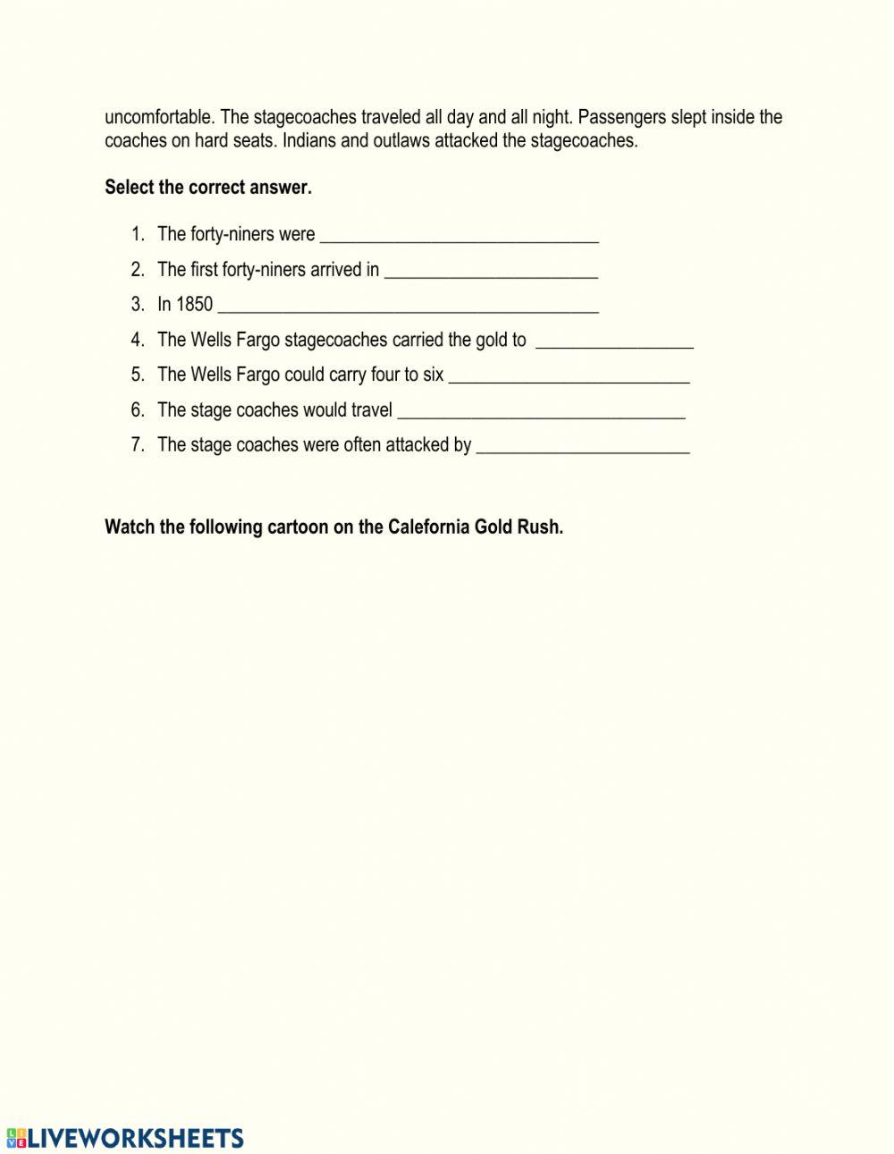 The American West Chapter 6