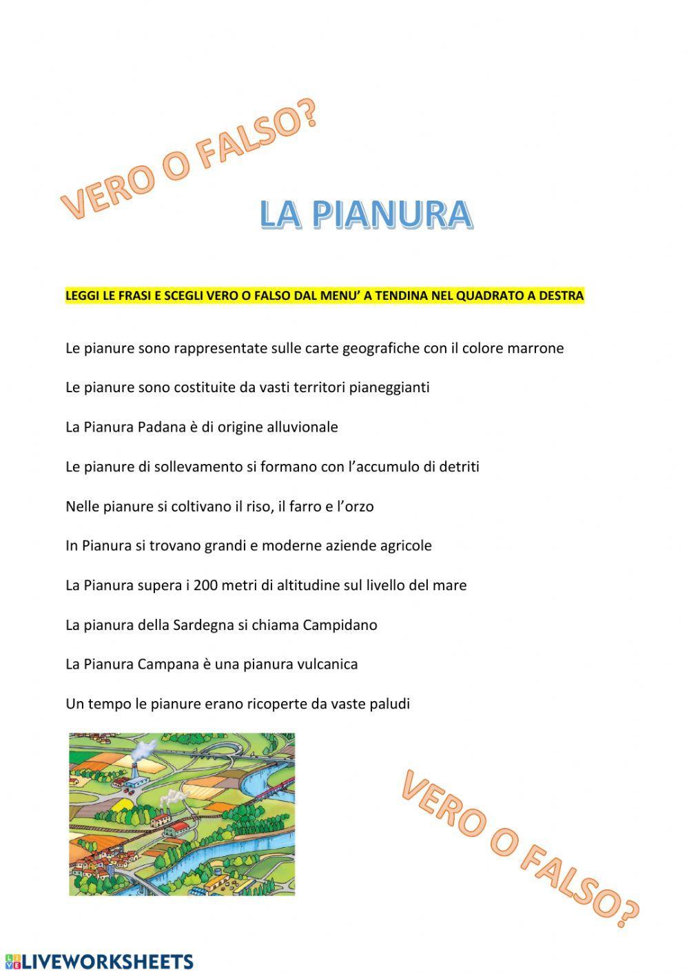 La pianura La pianura
