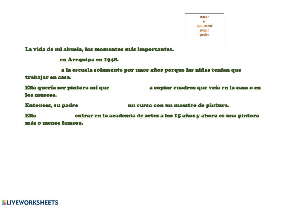 La vida de mi abuela