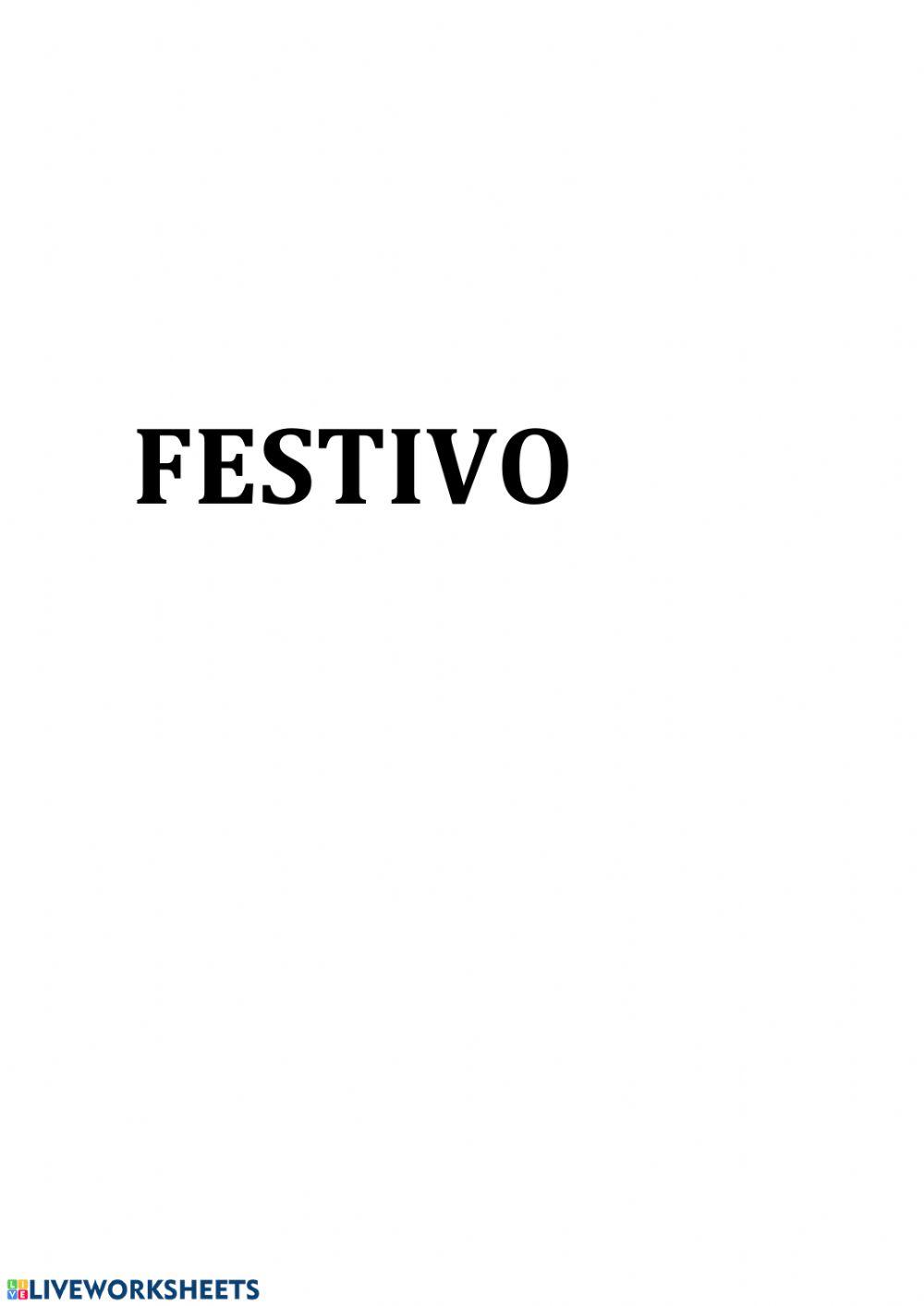 Festivo