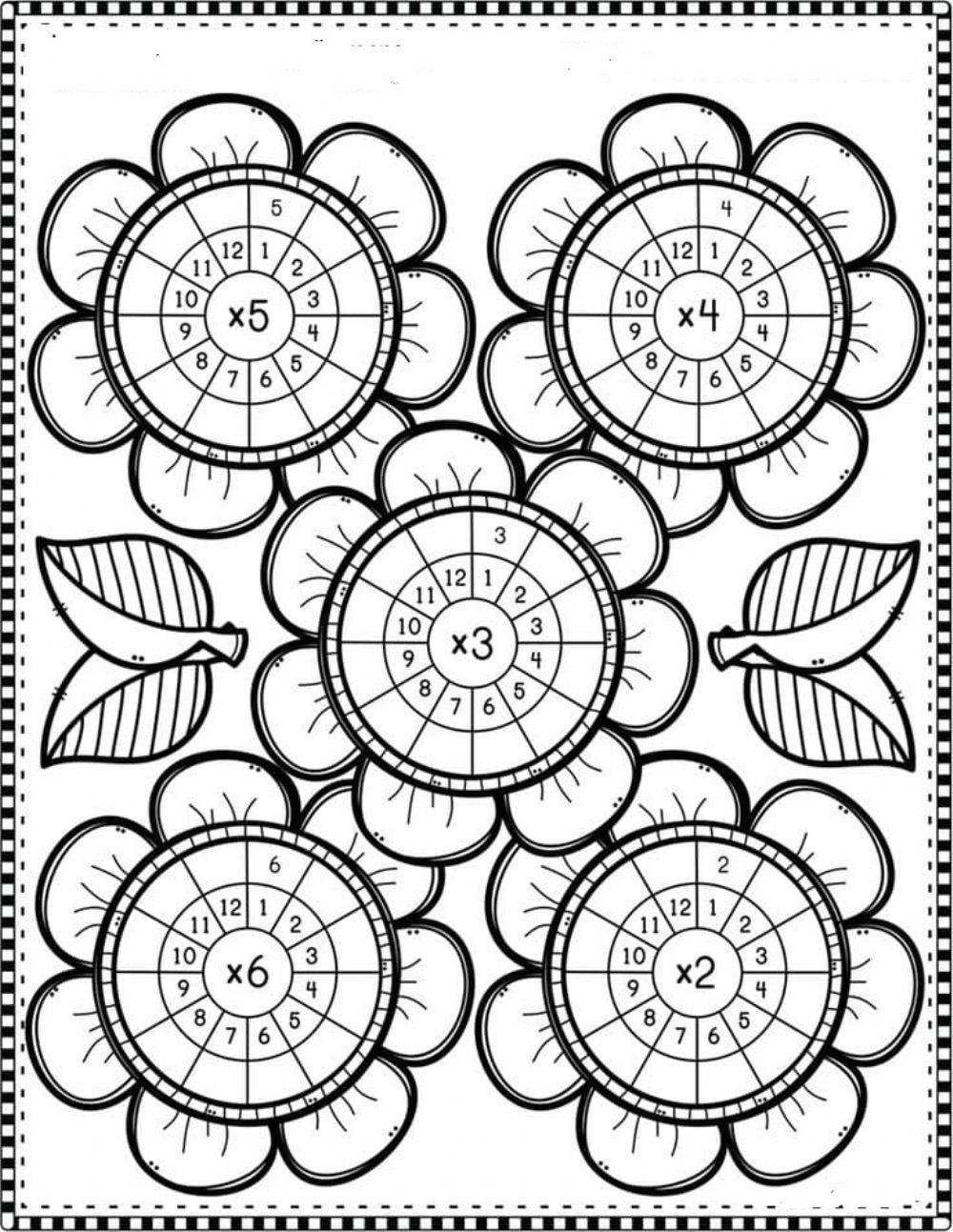 Умножение с 2 3 4 5 и 6